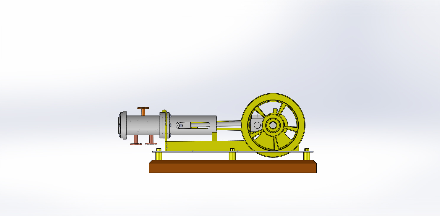 A3003605-水平可逆转蒸汽机